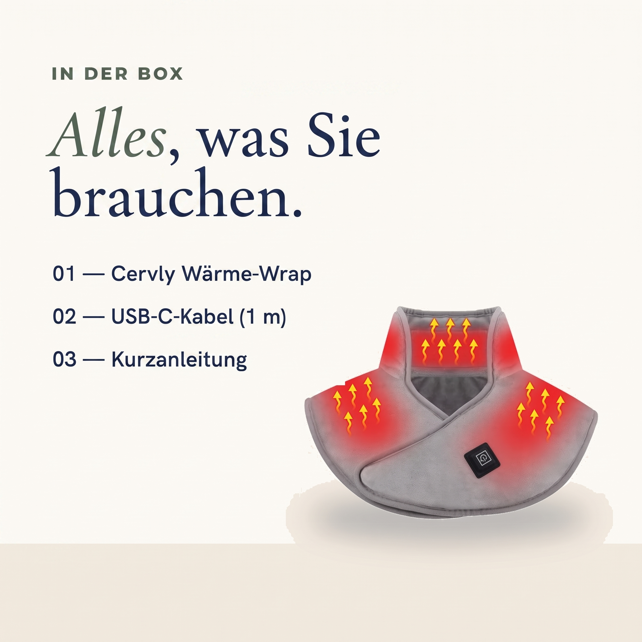 Cervly Wärme-Wrap – In der Box